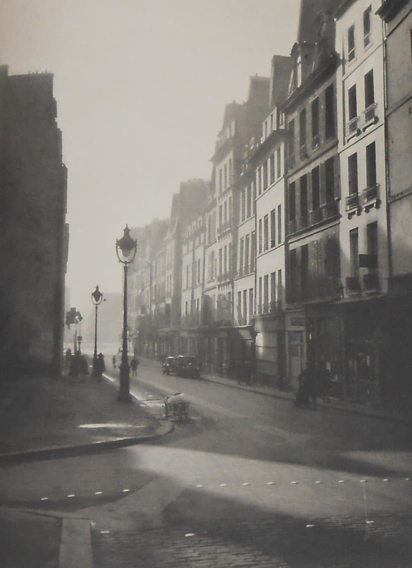 La rue des Deux-Ponts en 1953